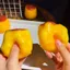 VVDZA Caramel Pudding Bóng căng thẳng Squishy, Đồ chơi hồi phục chậm hình bánh pudding thực tế mềm mại, Sáng tạo Handmade Giảm lo âu Giảm hồi chậm Caramel Pudding Fidget Đồ chơi văn phòng