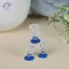 HFTOY 4 Chiếc Cốc Trong Suốt Thu Nhỏ Cốc Bia Mini Nhà Búp Bê Thủ Công Trang Trí Nhà ~