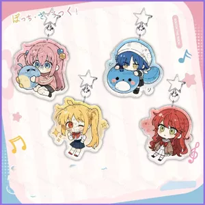 SQ11 BOCCHI THE ROCK! Móc khóa Acrylic Anime Gotoh Hitori Mặt dây chuyền bền cho ba lô Túi & chìa khóa