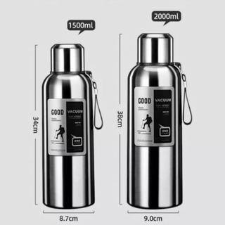 [SALE TẶNG TÚI] Bình Giữ Nhiệt Good Vacumm Inox 316 Chân Không Dung Tích 600-2000ml Có Lưới Lọc Trà