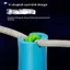 AIHOM 20 Bộ Đầu Nối Câu Cá Tự Loing Rod Đầu Không Nút Kẹp Dây Bảo Vệ An Toàn Cầm Tiết Kiệm Thời Gian Loing Sử Dụng Cho Cần Câu Cá,