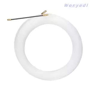 Dụng cụ kéo băng cá WANYEDI, Công cụ kéo cáp 3mm dài 15m, thợ mộc ren dây trắng chuyên nghiệp
