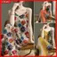 Váy hoa mùa hè YRBWD, Dây đeo Spaghetti phong cách Bohemian Váy không tay nữ, Váy yếm cổ chữ V dài vừa phải L-3XL để mặc trong nhà và ngoài trời