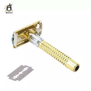 Hộp Dao Cạo An Toàn Retro Tay Cầm Dao Cạo Dụng Cụ Cạo Râu Dụng Cụ Cạo Râu Nam Dao Cạo Da Mặt Mới