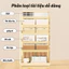 Kệ Đựng Sách Vở Để Bàn HomeMate Xếp Góc Tường Tiết Kiệm Diện Tích, Giá Đựng Tài Liệu Tạp Chí Nhiều Tầng