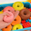 QEARY Bánh mì Donut Đồ chơi Squishy, Đồ chơi bóp bánh rán siêu mềm thư giãn tay, Đồ chơi bóp thủ công cầm tay Kawaii sáng tạo Đồ chơi bóp phục hồi chậm cho trẻ em