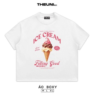 {HOẢ TỐC} Áo Thun Trắng Boxy Mùa Hè Trái Cây Nhiệt Đới 3 100% Cotton 250gsm Năng Động Trẻ Trung [BST HÈ 2025]