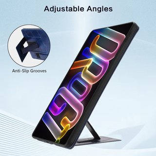 Vintage Kinh Doanh Đa Năng Máy Tính Bảng Dành Cho Lenovo Xiaoxin Pad Pro GT 11.1 2025 Yogo Tab 11.1 2025 Idea Tab 11 TB336FU Xiaoxin Pad 11 2025 TB335FC Dây Đeo Tay Đứng