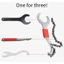 Exhila Đa Năng Xe Đạp Freewheel Extractors Dụng Cụ Bánh Đà Đuôi Móc Cờ Lê Bền Đẹp