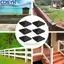 <cosyh>Fence Post Covers Easy Installation Kit Fits Standard 4x4 Posts Deck Post Covers