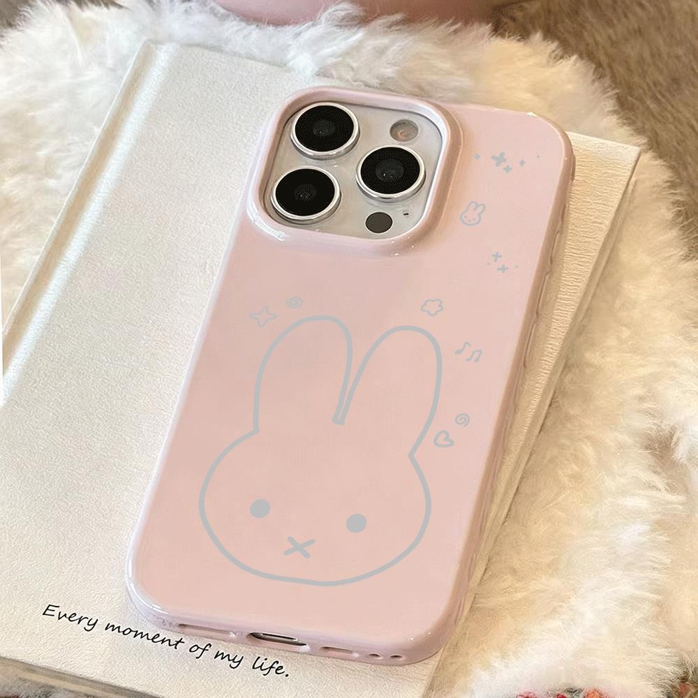 Ghi chú thỏ cho trường hợp iPhone 17promax 161514plus 3 trong 1 bezel 1311211