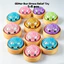 Kawaii Lấp Lánh Đầy Hấp Bun Bóp Đồ Chơi Với Hộp Hấp Giảm Lo Âu Fidget Đồ Chơi Bán Buôn Số Lượng Lớn 1-5 s