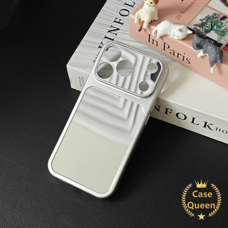 Ốp Lưng Tương Thích Cho iPhone XR Air 17 15 13 12 11 16 14 Pro Max 14 Plus X XS Max Thời Trang Mới Đơn Giản Màu Sắc Gương Tức Thì