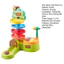 < Pluscloth > Đồ chơi theo dõi bắn bóng cho trẻ em có bảng điểm – Máy phóng bóng búa điện Trò chơi bắn súng giáo dục trượt cho trẻ mới biết đi Bé trai Bé gái Đồ chơi học tập vui nhộn cho trẻ sơ sinh