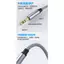 Cáp âm thanh Aux chiếu sáng dài 2m / 3m / 5m đến 3,5mm, Nam đến Nam, Bện Nylon, cho điện thoại Apple / Máy tính bảng kết nối loa / Tai nghe / Âm thanh nổi trên ô tô