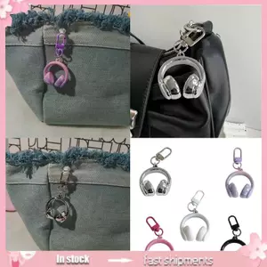 YOI Sáng Tạo Cho Người Bạn Phong Cách Tai Nghe Móc Khóa Nhựa Móc Khóa Carabiner