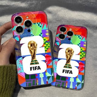 Ốp lưng FIFA World Cup độc đáo, thiết kế cho người yêu bóng đá Bảo Vệ Camera Cấp iPhone 17/16/15/14/13/12/11/X Max