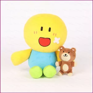 YT4 Noobsquad Nooby Plushie Game Merch Búp bê bông sang trọng màu vàng dễ thương