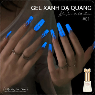 Miss Gooey Sơn móng tay dạng gel phát sáng trong bóng tối mùa hè 2026 mới Thời thượng và lấp lánh