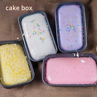 Chậm Phục Hồi Mềm Squishy Đóng Hộp Bánh Đồ Chơi Bóp Thực Phẩm Đồ Chơi Giảm Căng Thẳng