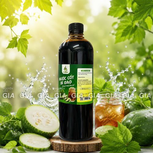 Nước cốt bí đao Châu Thiên Phát chai 1L - pha trà bí đao
