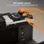 apill Serounder Thumb Up Grip Camera hợp kim nhôm cho X100VI có gắn đế gắn giày nóng Giữ an toàn và thao tác bằng một tay (Bạc)
