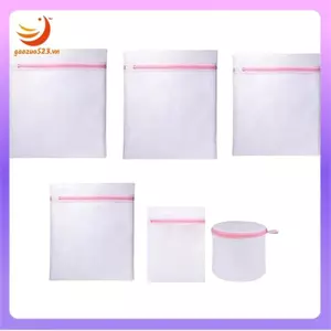 Túi bảo vệ túi giặt 6 chiếc Lưới thiết kế ký túc xá du lịch cho quần áo tinh tế