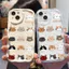 Ốp Lưng Cho Redmi Note 14 13 12 11 10 8 13T 14T 15T Pro A5 A3 A2 A1 14C 13C 12C 11A 10C 9A 9C Poco C75 C65 C61 C55 C31 Kem gợn Sóng Cong Edge Motif Mèo Dễ Thương NYK136