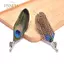 PNPIA- Handmade Peaco Pheasant Lông Thổ Cẩm Mũ Ve Áo Pin Phù Hợp Với Phụ Kiện Cưới
