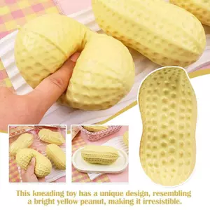 Đậu Phộng Căng Thẳng Bóng Crunchy Bóp Bóng Squishy Đồ Chơi Mềm Chậm Phục Hồi Chống Căng Thẳng Cảm Giác Fidget Đồ Chơi