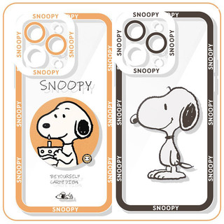 Ốp Điện Thoại Cho Infinix Tecno Pova 2 3 4 5 6 Pro 7 Camon 40 Pro 5G POP 5 LTE Cover Hoạt Hình Snoopy Silicone Họa Tiết Dễ Thương Bảo Vệ Ống Kính Mềm Trong Suốt Chống Sốc TPU Trong Suốt