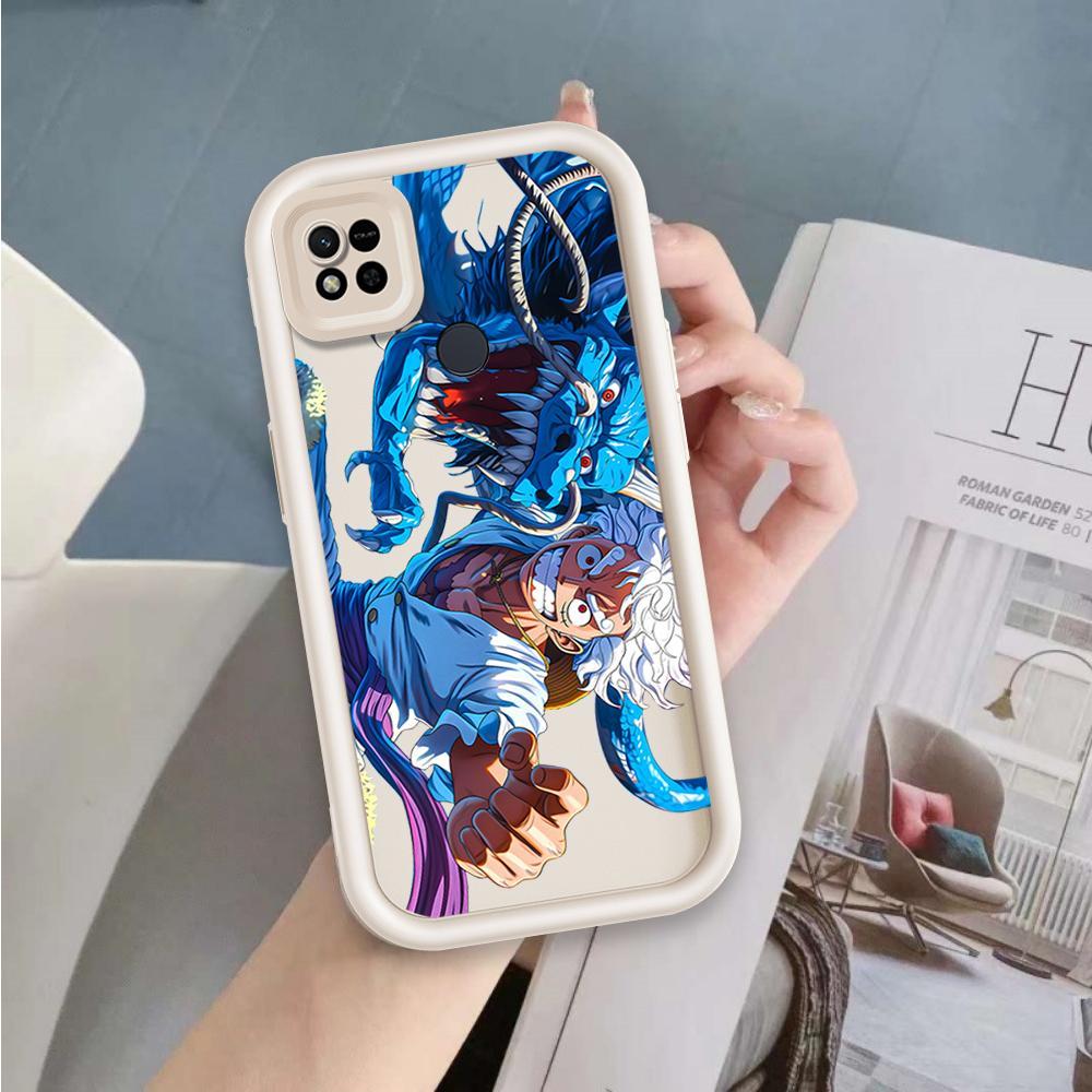Ốp Lưng Cho Redmi 9C 10C 10A Hoạt Hình Silicon Điện Thoại Thông Minh Mềm TPU One Piece Luffy ZARO Sinh Viên Thiên Thần Mắt Chống Sốc Ốp Lưng