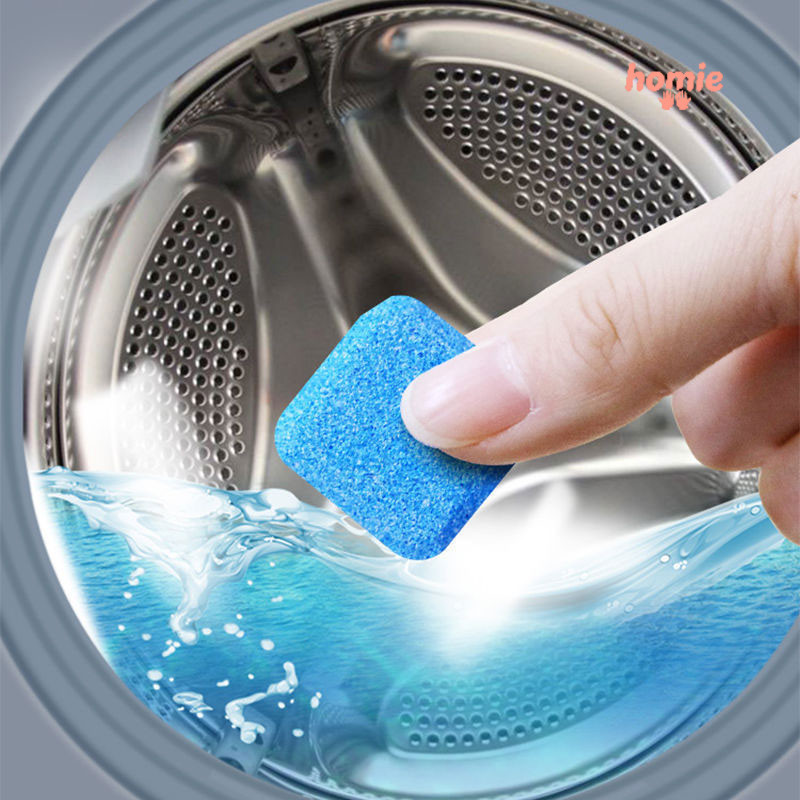 Viên sủi làm sạch bồn máy giặt, khử trùng, diệt khuẩn gia dụng.