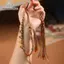 Tweeduj Tây Tạng Mặt Dây Nelace Dây bện Cotton chà tay với năm con đường giàu có Thần Mặt dây chuyền Nelace Dây VN