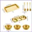 Bát đựng nước sốt 8 miếng bằng thép không gỉ có thể xếp chồng lên nhau 3 ngăn Đĩa nhúng có bát Thìa cho đường muối mueadsyvn