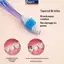 MAKY Bàn chải đánh răng có thể gập lại nhỏ gọn Bàn chải đánh răng gấp di động cho du lịch Cắm trại Sử dụng ngoài trời Trường học Đi bộ đường dài 1 cái VN