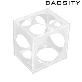Hộp kích thước bóng bay Cube Home 11 lỗ Công cụ đo kích thước bóng bay Di động cho