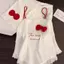 Kích thước lớn Fat Sister Phong cách công chúa Nơ Sling Bộ đồ ngủ Quần short mùa hè Homewear Ren Suit