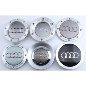 4 miếng thích hợp cho vỏ bánh xe Audi A6 C5 A4 B7 TT A8 vỏ trung tâm bánh xe Vỏ bánh xe đánh dấu trung tâm lốp