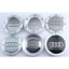 4 miếng thích hợp cho vỏ bánh xe Audi A6 C5 A4 B7 TT A8 vỏ trung tâm bánh xe Vỏ bánh xe đánh dấu trung tâm lốp