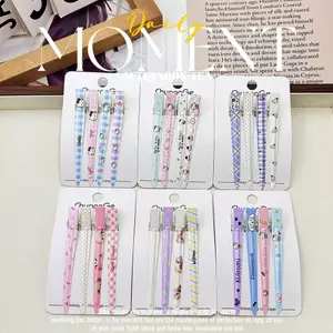 WHX-Cartoon Kẹp Tóc Bên Kẹp Bên Kẹp Ngọt Ngào Liền Mạch Mỏ Vịt Kẹp Đa Năng Nổ Kẹp Tóc Cô Gái Phụ Kiện Tóc