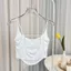 Milyfashion Dây Lưng Không Vòng Thép Sling Có Miếng Lót Ngực Phong Cách Mới Gợi Cảm Mỹ Mỏng Ngắn Top HZPC