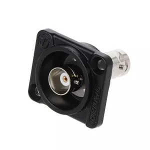 Btsg Bộ kết nối phích cắm BNC đôi loại D Bộ chuyển đổi gắn bảng điều khiển khung gầm o Giám sát Pa