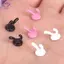 HFTOY 3 Cái 1: 12 Nhà Búp Bê Thu Nhỏ Hợp Kim Quần Áo Móc Mô Hình Cảnh Sống Trang Trí Nhà Búp Bê Phụ Kiện ~