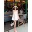 Quần short treo Bộ đồ hai mảnh Hàn Quốc Lười sang trọng Phiên bản mùa hè Pure Desire Hot Girl Bộ đồ du lịch hàng ngày
