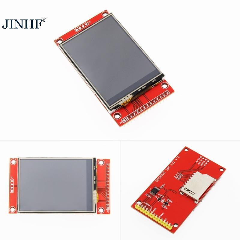 JINHF 1.8 Inch TFT LCD Mô-đun màn hình LCD ST7735 SPI Serial 51 Trình điều khiển 4 Trình điều khiển IO Độ phân giải TFT 128 * 160 Cho Arduino HOT