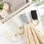 Giá treo khăn Macrame WANYEDI, Móc treo khăn tay bằng dây Cotton phong cách Boho, Vòng gỗ treo tường treo tay Giá treo khăn treo tường phòng tắm