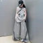 Thiết kế bé gái Bộ đồ thường ngày mùa hè Phong cách mới Áo Vest dáng rộng cho trẻ em + Quần ống rộng Bộ đồ hai mảnh thời trang