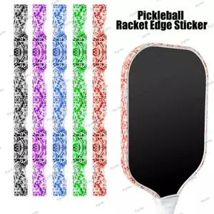 PYCOU Pickleball Vợt Cạnh Miếng Dán, TPU 16mm Khung Vợt Pickleball Khung Băng Bảo Vệ, Hấp Thụ Sốc Cá Tính Bền Độ Đàn Hồi Cao Mái Chèo Đầu Cạnh Băng Đào Tạo