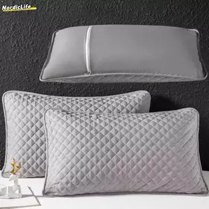 Tấm bảo vệ gối NORDICLIFE, Vỏ gối Cotton chống nấm mốc, Vỏ gối cách ly chống mồ hôi thoải mái Vỏ gối gia đình
